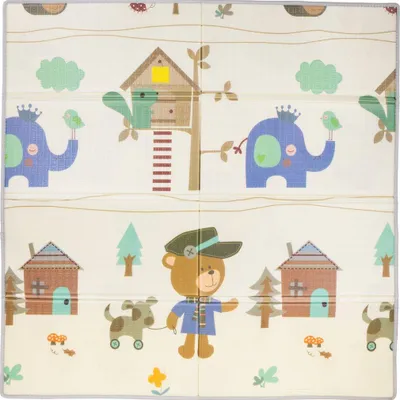 Produktbild von CHIPOLINO Randmatte fü r Kinder 113x113cm Medvek