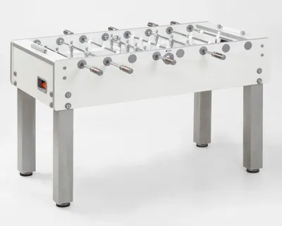 Zdjęcie produktu dla Stół do piłkarzyków G-500 NewLine CLASSICO WHITE teleskopowy
