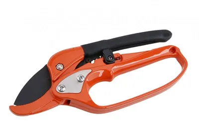 Produktbild von PROFI Gartenschere Aluminium, 19mm Schnittstärke, Antihaft-Edelstahlklinge, ergonomischer Griff, stufenweises Schneiden