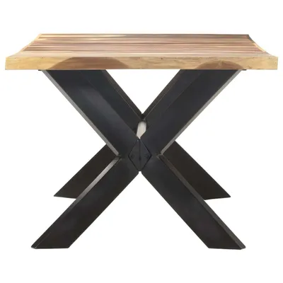 Produktbild von "2026 Aktion"Esstisch für 2-4 Personen - CLORIS - Küchentisch - 200x100x75 cm Massivholz Honigfarben - DEMöbel3605977