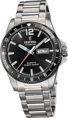 Obrázok produktu pre Pánske titánové náramkové hodinky Festina titánovo strieborné D2UF20698/4