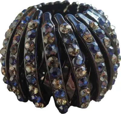Immagine prodotto di Fermaglio per capelli EL-28203 - Blu e Giallo Elegante KP28203