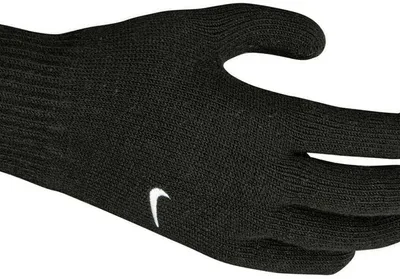 Immagine prodotto di Nike - Bambini Swoosh - Guanti invernali, tessuto jersey BS3814 (L-XL) (nero/bianco)