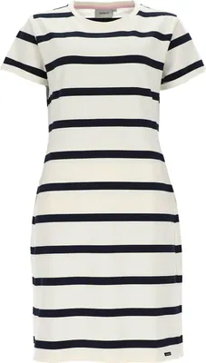 Produktbild von Sea Ranch Damen Kleid Ria mit Streifen - Gestreiftes Kurzarm-Kleid mit Rundhalsausschnitt in Pearl-Navy Größe L