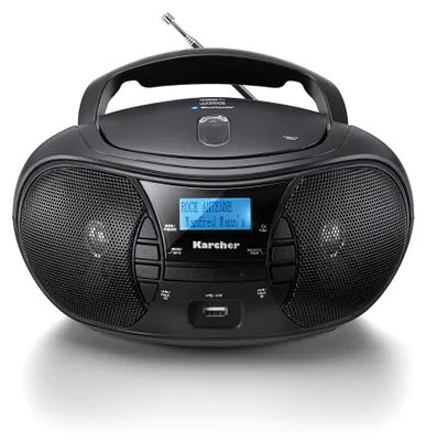 Image de Karcher RR 5028D Radio CD portable (lecteur CD, radio DAB+, Bluetooth, batterie/alimentation secteur, USB)
