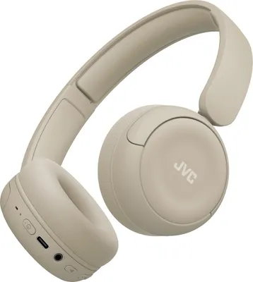 Image de JVC HA-S59W, filaire et sans fil, 20 - 20 000 Hz, musique/quotidien, 148 g, casque, beige