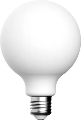 Image de BeBulbs Ampoule LED à effet porcelaine CRI 95 G95 12W 1521Lm E27 2700K Dimmable - P08