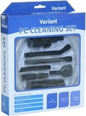 Produktbild von Variant PC Säuberungsset incl. 90cm Schlauch, 5 Zubehörstücke: 2 Pinsel, 1 Verlängerung, 1 Winkel, 1 Mini-Fugendüse, Universal