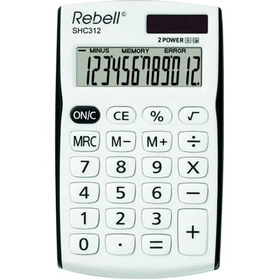Immagine prodotto di Rebell RE-SHC312BK BX Rebell Taschenrechner SHC312BK