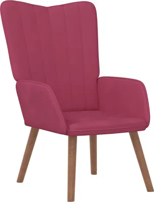 Obrázek produktu pro Relaxační křeslo vínové samet
