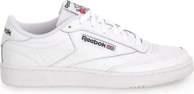 Produktbild von Reebok Club C 85 Sportschuhe Herren Classics, Weiß, EU 42 1/2, Leder, Textil, Gummi, EVA-Zwischensohle, Low-Cut-Profil