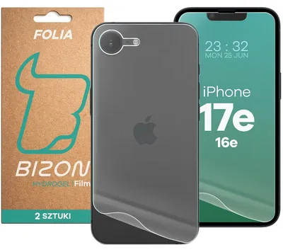 Produktbild von Bizon Glass Hydrogel Pack Apple iPhone 16e