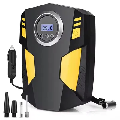 Immagine prodotto di Compressore d'aria portatile, 12 V, con display LCD