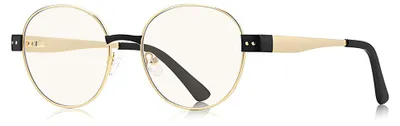 Zdjęcie produktu dla Techsuit Anti-Blue Light PC 3175 Okulary do komputera - złoto-czarne
