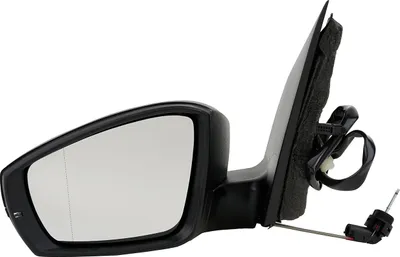 Produktbild von Außenspiegel passend für VW Polo 09 6R 06/ 09- links Fahrerseite schwarz Johns
