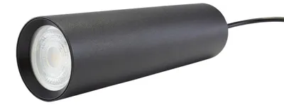 Produktbild von GU10 Strahler ''Madara Mini II'', 230V, IP20, 55x200mm, inkl. 1m Kabel, schwarz