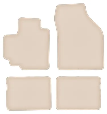 Image de Tapis de sol en moquette pour Suzuki Celerio 2014- (à hayon) – jeu 4 pièces, beiges, sur mesure – Wielganizator FORTUNA