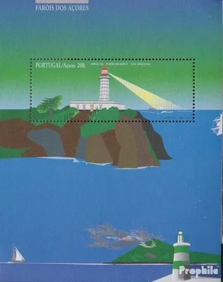 Produktbild von Briefmarken Portugal - Azoren 1996 Mi Block16 (kompl.Ausg.) postfrisch Leuchttürme