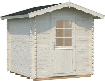 Produktbild von Palmako Gartenhaus Vivian 3,8 m² - 28 mm Transparent tauchimprägniert