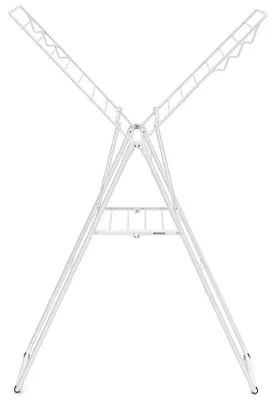 Produktbild von Brabantia HangOn, Steckbares Rack, Weiß, 20 m, 592 mm, 50 mm, 984 mm