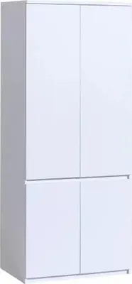 Produktbild von Kleiderschrank 80 cm CARYM - weiß