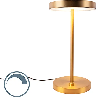 Produktbild von Moderne Tischleuchte Bronze inkl LED Disco