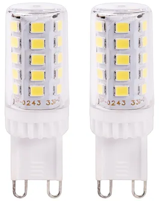 Productafbeelding van Optonica LED Insteeklamp G9 Helder - 4W 400lm 6000K - Koudwit Dimbaar - Vervangt 35W - 2 stuks
