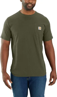 Produktbild von Carhartt T-Shirt Force Pocket S/S T-Shirt 106652, Farbe:basil heather, Größe:M