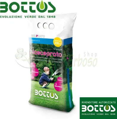Immagine prodotto di Bottos Nasceprato 6-23-0 - Fertilizzante per prato da 5 kg