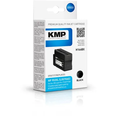 Produktbild von KMP 1747,4001, Hohe (XL-) Ausbeute, Schwarz, Tinte auf Pigmentbasis, 55 ml, 2300 Seiten
