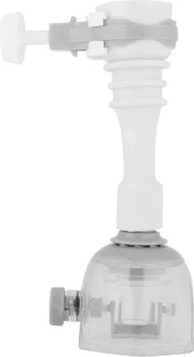Obrázek produktu pro Šedá, 13 cm, úsporný a flexibilní nástavec na kuchyňskou baterii.