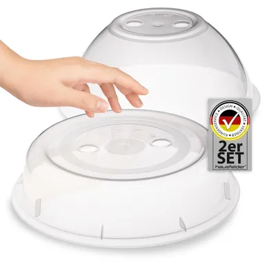 Produktbild von Mikrowellen Abdeckung (2er Set hoch und flach)