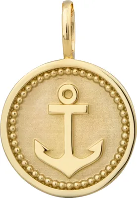 Produktbild von Orolino Anhänger 375/- Gold 0,9cm gelb ohne 067340122-2