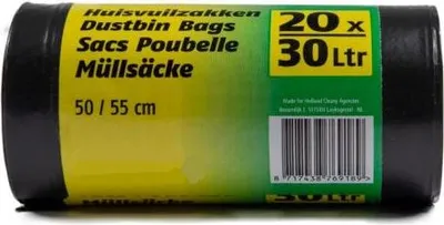 Immagine prodotto di Fodera per bidoni Massamarkt 30l 20 pezzi in rotoli