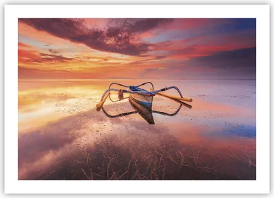 Produktbild von Poster - Poster ohne Rahmen - £ódŸ Westen Die Sonne - 70x50 cm - Wand Bild - Wanddeko - Wandbilder - Kunstposter - Wandposter - Bilder - Kunstdruck - Wanddekoration - Wandbild - P2XAA70x50-4433