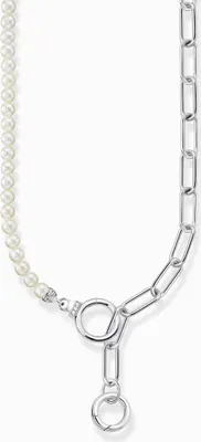 Produktbild von Thomas Sabo KE2193-167-14 Damen Collier Süßwasserzuchtperlen & Gliederkette, verstellbar