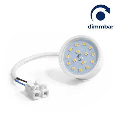 Produktbild von LED Modul Leuchtmittel McShine, 7W, 725 Lumen, 230V, 50x23mm, warmweiß, 3000K, dimmbar