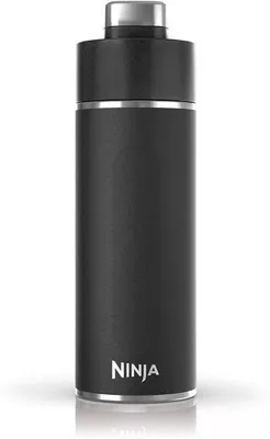 Produktbild von Isolierflasche Ninja Thirsti, Schwarz, 530 ml, Edelstahl