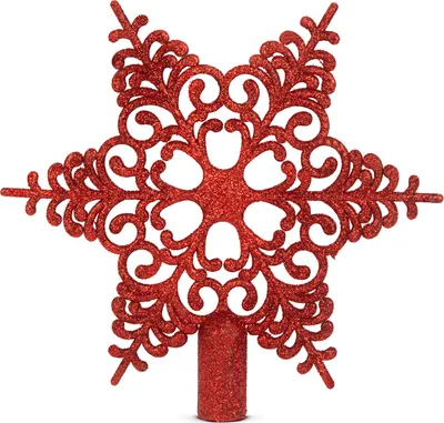 Obrázek produktu pro Vánoční stromeček - hvězda - 20 x 20 cm - červený