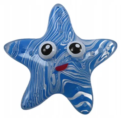 Image de Étoile magique : jouet anti-stress à presser pour enfants. Couleurs vives. Détente efficace.