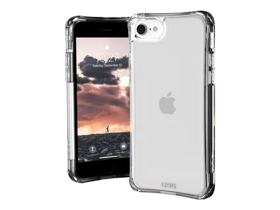 Produktbild von Urban Armor Gear 114009114343, Cover, Apple, iPhone SE (2022), 11,9 cm (4.7"), Transparent