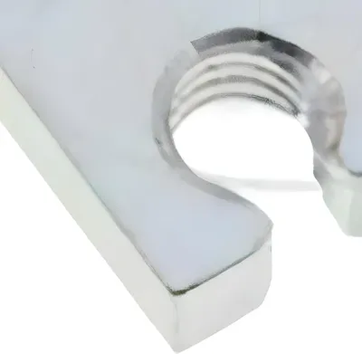 Produktbild von Simson Halteblech mit M6-Gewinde für Bremsbowdenzug - SR4-2, SR4-3, SR4-4