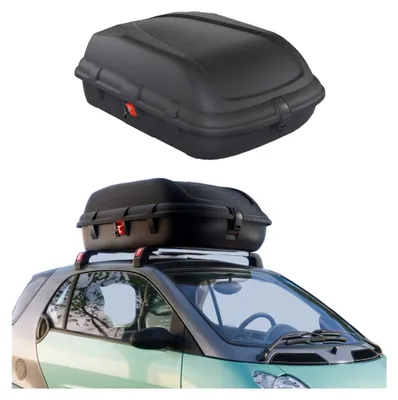 Produktbild von Dachbox Dachkoffer Gepäckbox 270 Liter Carbonlook Abschließbar Autobox, KI-generiertes Bild