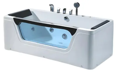 Obrázok produktu pre Akrylátová vírivá vaňa Masážna vaňa Wellness vaňa 170x83 cm
