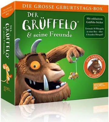 Produktbild von Die groáe Geburtstags-Box (25 Jahre Grüffelo)