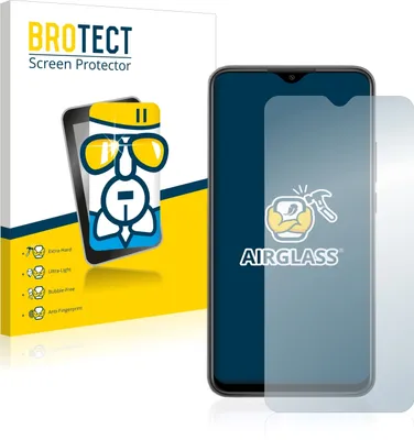 Produktbild von BROTECT Schutzglas für Xiaomi Redmi 9 Schutzfolie Panzer Folie Glas Display Schutz klar
