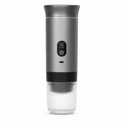 Produktbild von Mini Kaffeemaschine Reise 20 Bar Espressomaschine, USB betrieben, Kapsel kompatibel, 0,5L Wassertank, tragbar für Camping & Auto
