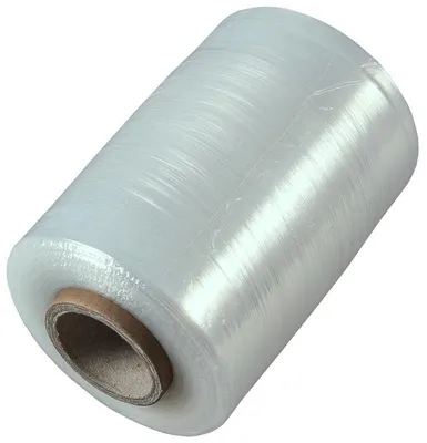 Produktbild von Ersatzrolle mit Stretchfolie zum Verpacken und Bündeln von Zubehörteilen / Kleinteilen, Rolle mit 150 m, Breite 12,5 cm, Länge 300 m, Transparent, Verpackungseinheit: 1 ROL