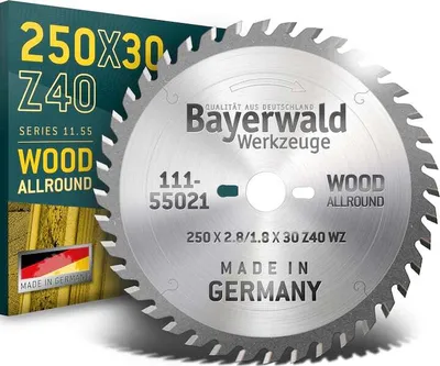 Produktbild von HM Kreissägeblatt - 250 x 2.8/1.8 x 30 Z40 WZ