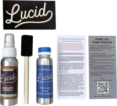 Image de LUCID GRIP Clear Grip - Moyen, Durable & Pieds nus